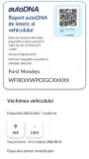 Exemplu de raport autoDNA istoric al vehiculului - miniatură